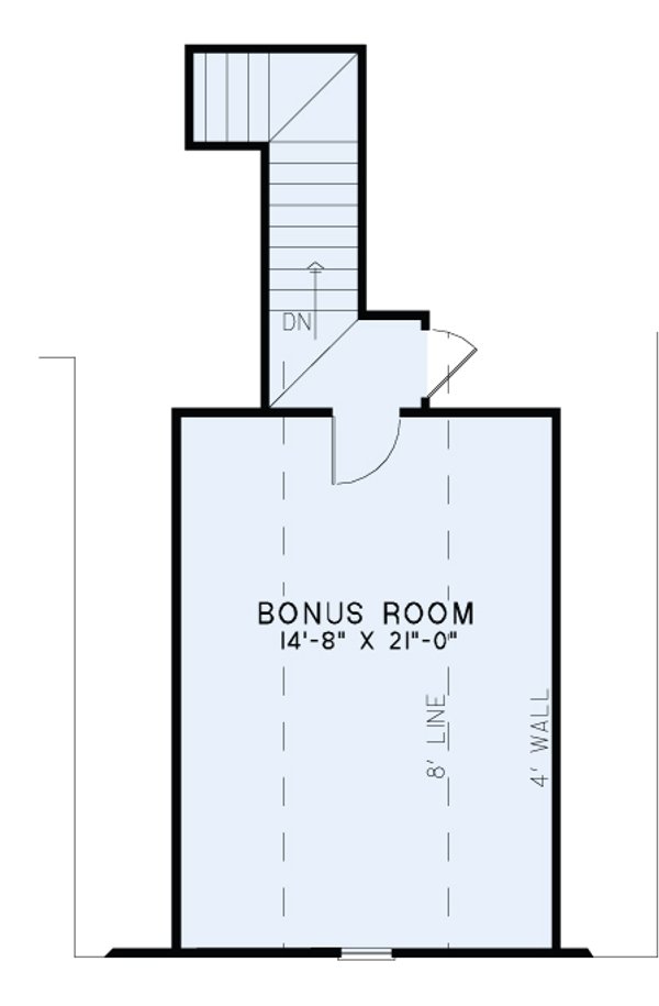 Dream House Plan - European Floor Plan - Upper Floor Plan #17-2488