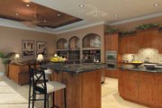 Mediterranean Style House Plan - 3 Beds 3.5 Baths 3398 Sq/Ft Plan #930-175 