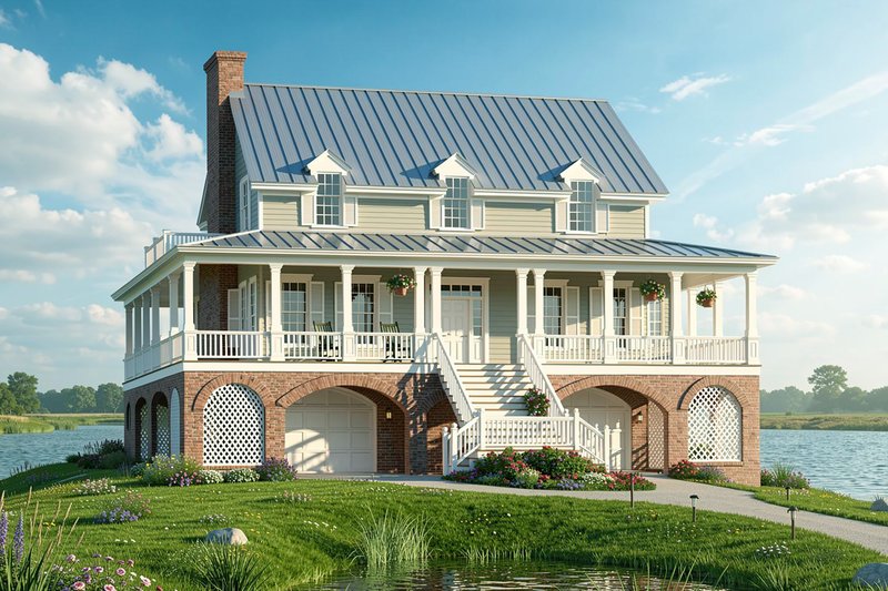 Home Plan - Southern Photo Plan #137-254