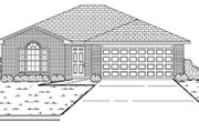Traditional Style House Plan - 3 Beds 2 Baths 1272 Sq/Ft Plan #84-297 