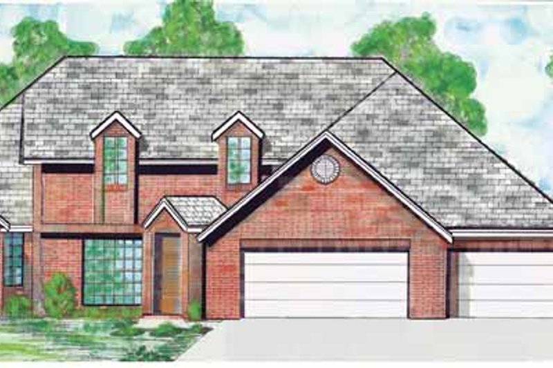 Home Plan - Exterior - Front Elevation 4 for Traditional House Plan #52-257 - 3 bed, 3 bath