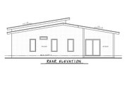 Contemporary Style House Plan - 3 Beds 2 Baths 1332 Sq/Ft Plan #20-2586 Exterior 