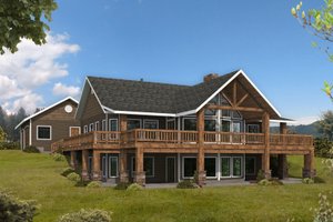 Dream House Plan - Ranch Exterior - Front Elevation Plan #117-840