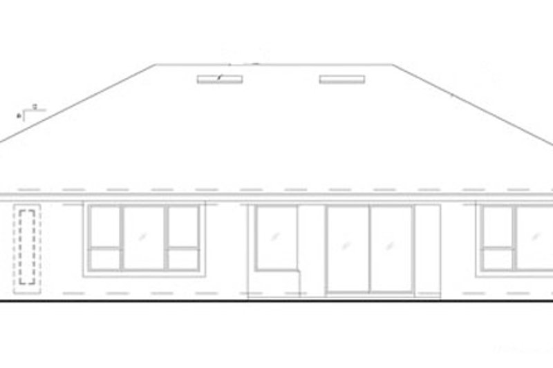 Dream House Plan - Exterior - Rear Elevation for Mediterranean House Plan #417-795 - 5 bed, 3 bath