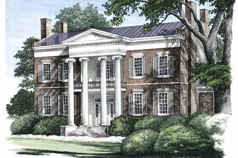 Home Plan - Classical Exterior - Front Elevation Plan #137-311