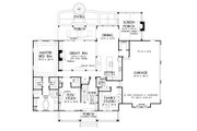 Craftsman Style House Plan - 4 Beds 3.5 Baths 3102 Sq/Ft Plan #929-60 