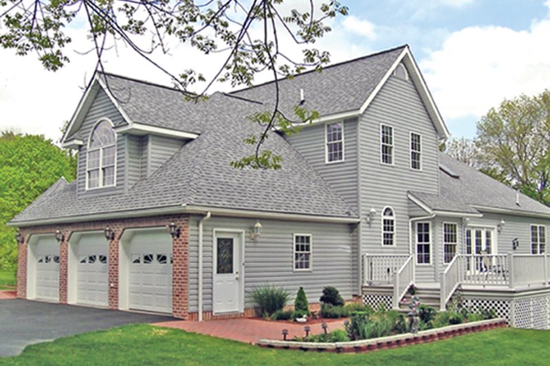 Dream House Plan - Exterior - Rear Elevation 1 for Traditional House Plan #314-277 - 3 bed, 3 bath