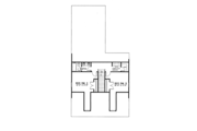 Country Style House Plan - 3 Beds 2 Baths 1541 Sq/Ft Plan #17-2635 