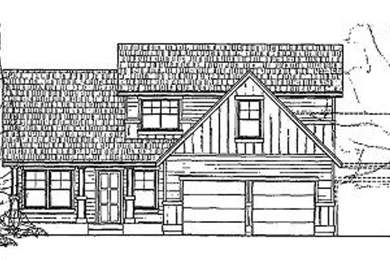 Exterior - Other Elevation for Traditional House Plan #78-182 - 3 bed, 2.5 bath