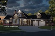 Country Style House Plan - 3 Beds 3.5 Baths 3101 Sq/Ft Plan #929-993 