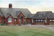Traditional Style House Plan - 4 Beds 4 Baths 3881 Sq/Ft Plan #928-212 