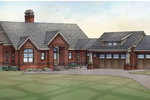 Traditional Exterior - Front Elevation Plan #928-212