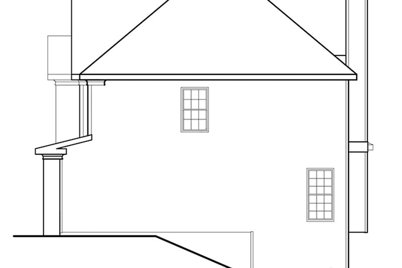 House Plan Design - Exterior - Other Elevation for Traditional House Plan #927-193 - 3 bed, 2.5 bath