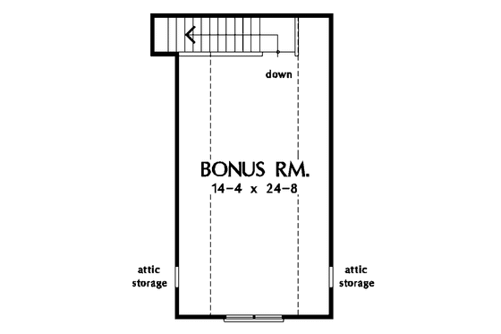 Floor Plan - Other Floor for Country House Plan #929-753 - 4 bed, 2.5 bath