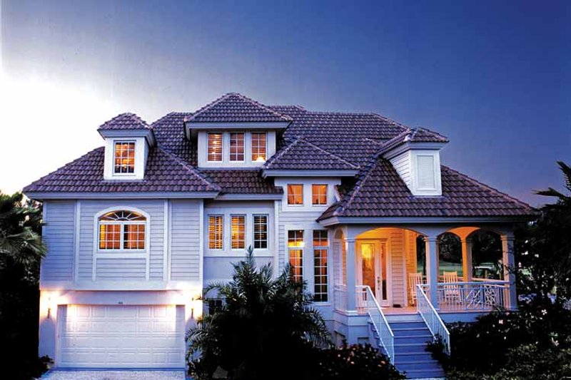 House Design - Exterior - Front Elevation 3 for Country House Plan #930-111 - 3 bed, 3.5 bath