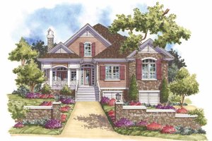 Traditional Exterior - Front Elevation Plan #930-160