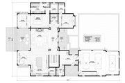 Farmhouse Style House Plan - 3 Beds 3.5 Baths 4009 Sq/Ft Plan #928-399 