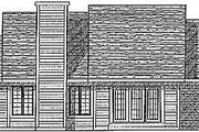 Traditional Style House Plan - 3 Beds 2 Baths 1756 Sq/Ft Plan #70-189 