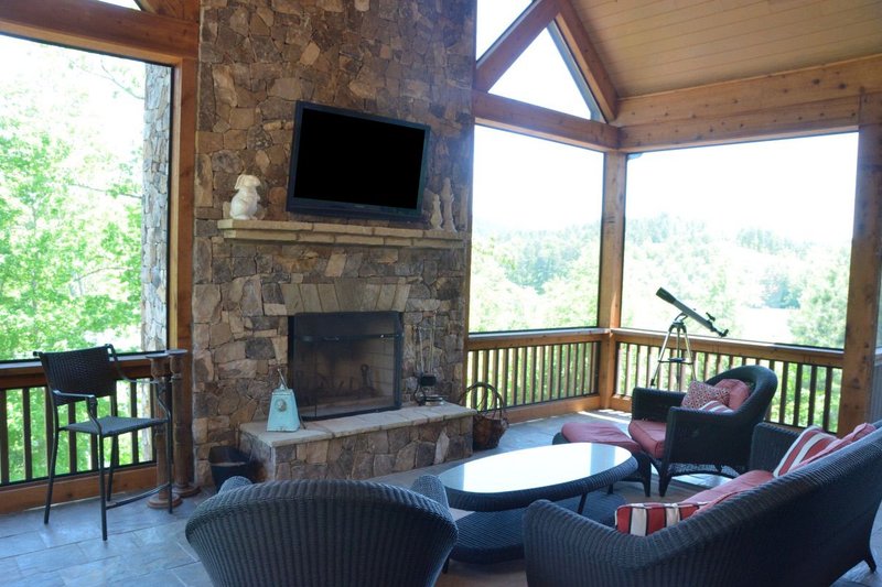 Home Plan - Exterior - Outdoor Living 2 for Farmhouse House Plan #54-522 - 3 bed, 3.5 bath