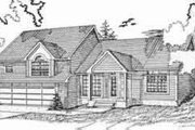 Traditional Style House Plan - 3 Beds 2 Baths 1862 Sq/Ft Plan #405-109 