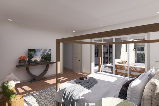 Interior - Master Bathroom for Mediterranean House Plan #1060-255 - 3 bed, 2.5 bath