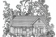 Cottage Style House Plan - 2 Beds 2 Baths 1185 Sq/Ft Plan #22-570 