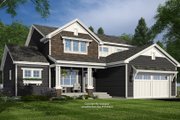 Bungalow Style House Plan - 4 Beds 3.5 Baths 2417 Sq/Ft Plan #51-1384 