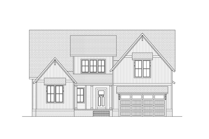Home Plan - Exterior - Front Elevation 4 for Country House Plan #1080-5 - 4 bed, 3.5 bath