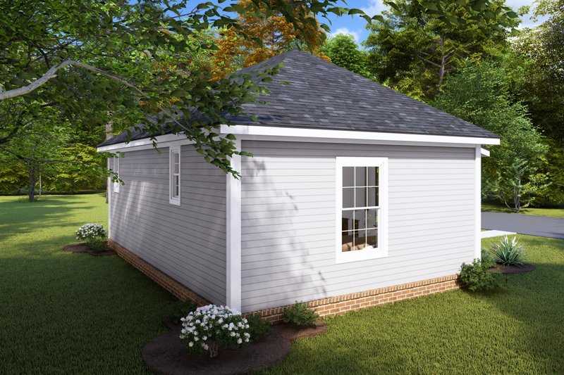 Architectural House Design - Exterior - Other Elevation 2 for Cottage House Plan #513-2262 - 1 bed, 1 bath
