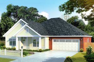 Traditional Exterior - Front Elevation Plan #513-7