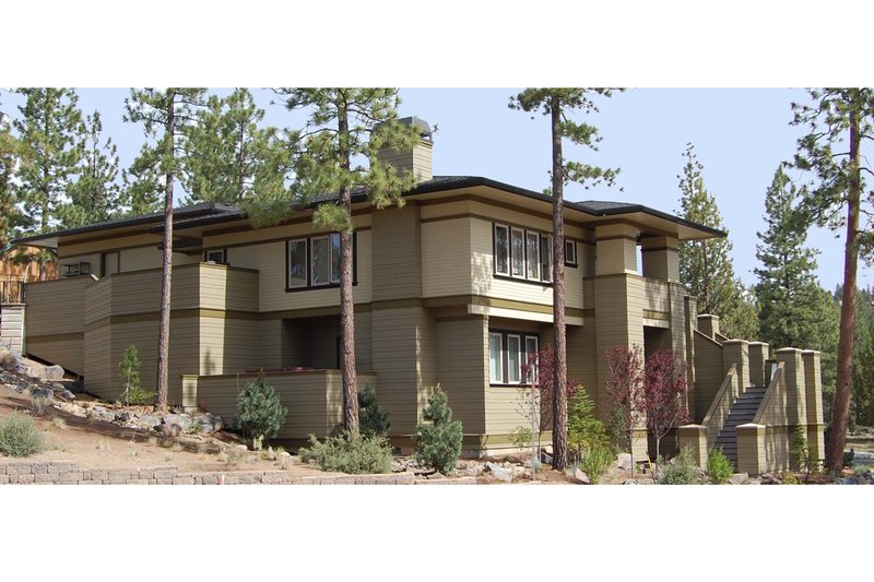 House Blueprint - Photo 6 for Prairie House Plan #434-20 - 4 bed, 3 bath