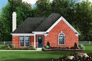 Traditional Exterior - Front Elevation Plan #424-244