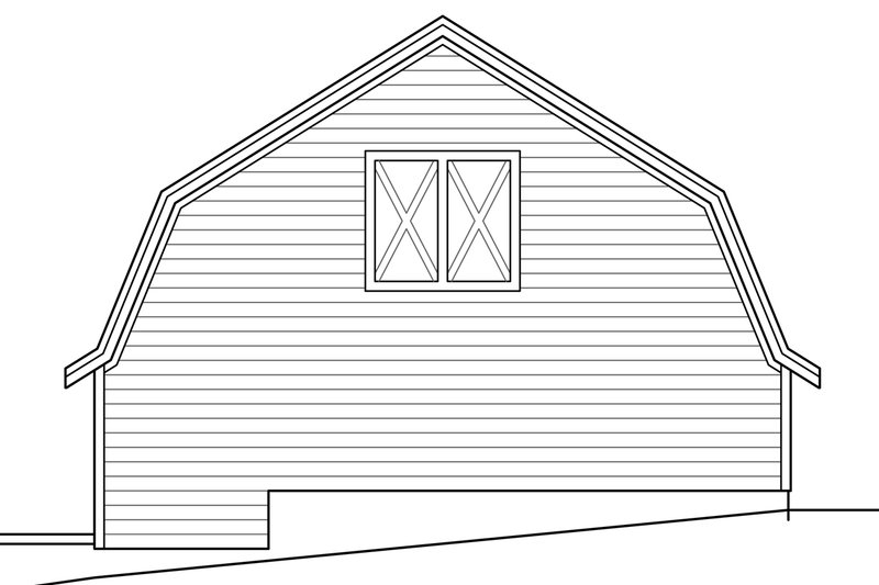 Dream House Plan - Exterior - Other Elevation 1 for Country House Plan #124-945, 0 bath
