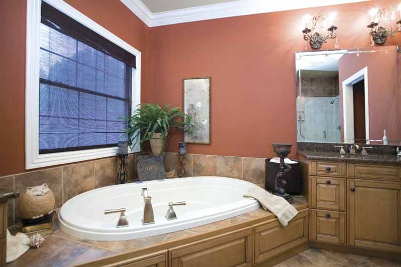 Architectural House Design - Interior - Bathroom for Traditional House Plan #17-2775 - 4 bed, 4.5 bath