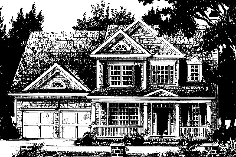 Home Plan - Exterior - Front Elevation 3 for Country House Plan #927-689 - 4 bed, 2.5 bath