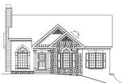 Country Style House Plan - 3 Beds 2 Baths 1124 Sq/Ft Plan #927-149 