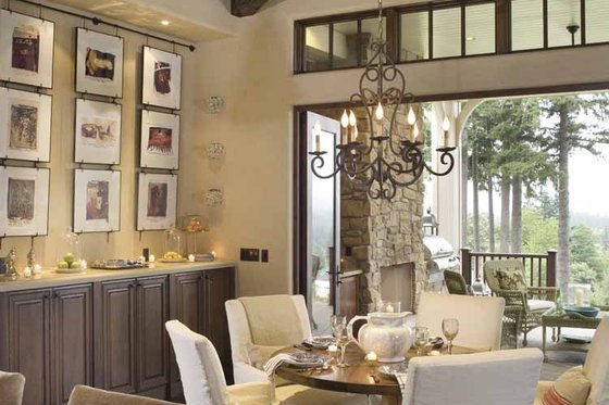 Interior - Dining Room 2 for European House Plan #48-878 - 4 bed, 3.5 bath