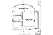 Traditional Style House Plan - 3 Beds 4 Baths 2671 Sq/Ft Plan #117-163 