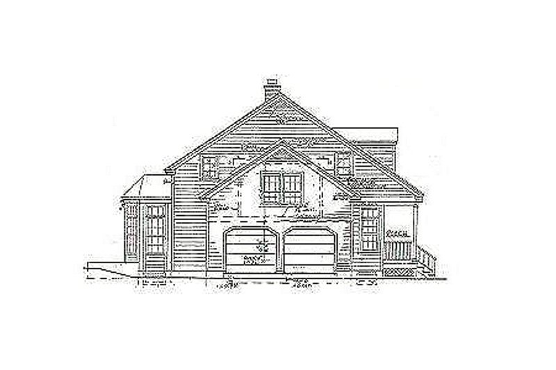 Dream House Plan - Exterior - Other Elevation for Farmhouse House Plan #3-207 - 4 bed, 2.5 bath