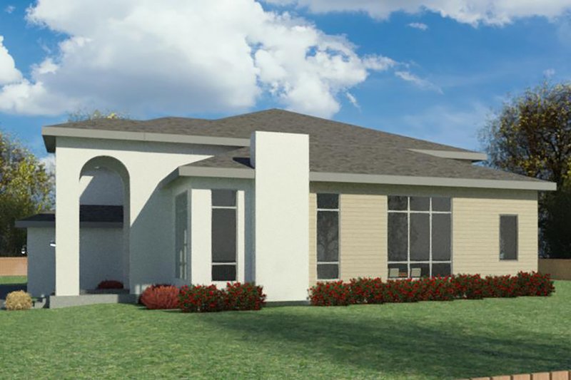 Dream House Plan - Exterior - Other Elevation 2 for Mediterranean House Plan #1066-108 - 5 bed, 4.5 bath