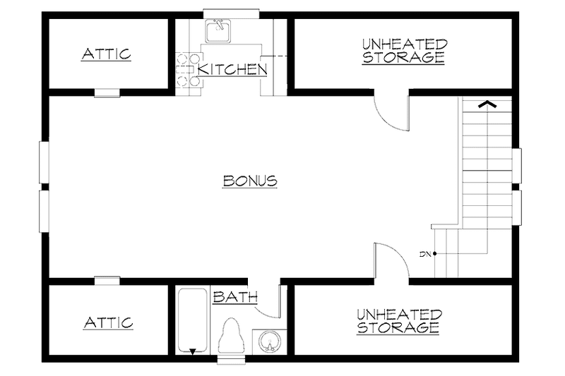 Home Plan - Floor Plan - Main Floor 1 for Craftsman House Plan #132-475 - 4 bed, 4 bath