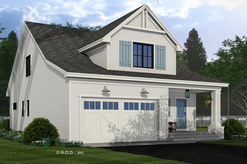 House Plan Design - Exterior - Front Elevation 5 for Farmhouse House Plan #51-1285 - 3 bed, 3.5 bath
