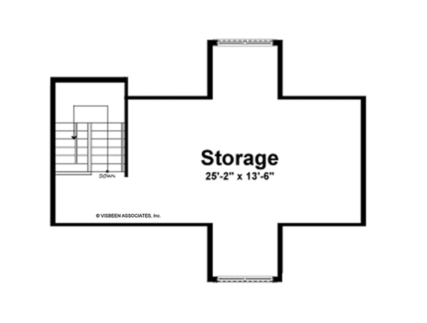 House Blueprint - Craftsman Floor Plan - Other Floor Plan #928-229
