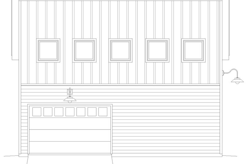 Dream House Plan - Exterior - Other Elevation for Contemporary House Plan #932-959, 0 bath