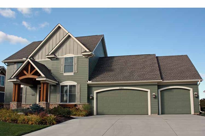 Dream House Plan - Exterior - Front Elevation 3 for Traditional House Plan #51-1093 - 3 bed, 2.5 bath