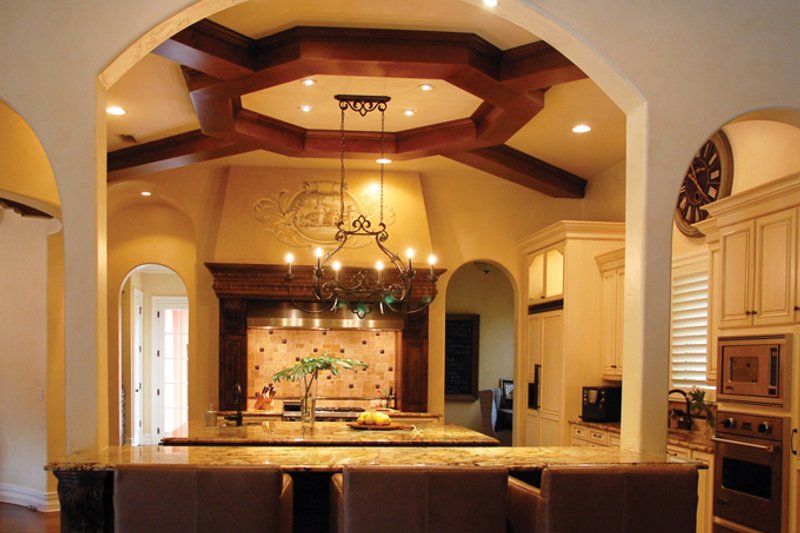 House Design - Interior - Kitchen 2 for Mediterranean House Plan #1058-11 - 5 bed, 5 bath