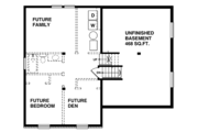 Craftsman Style House Plan - 3 Beds 2 Baths 1088 Sq/Ft Plan #47-949 