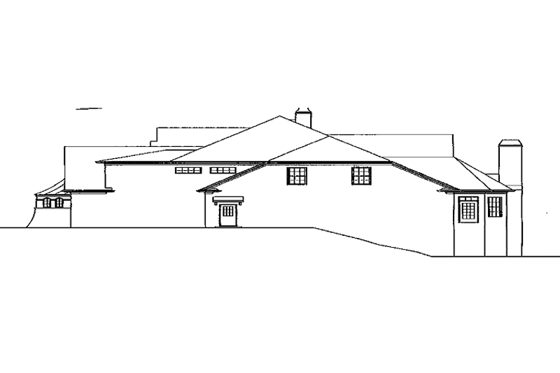 Home Plan - Floor Plan - Other Floor for European House Plan #54-291 - 3 bed, 3.5 bath