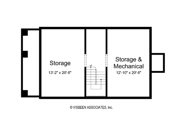 Dream House Plan - Craftsman Floor Plan - Lower Floor Plan #928-209