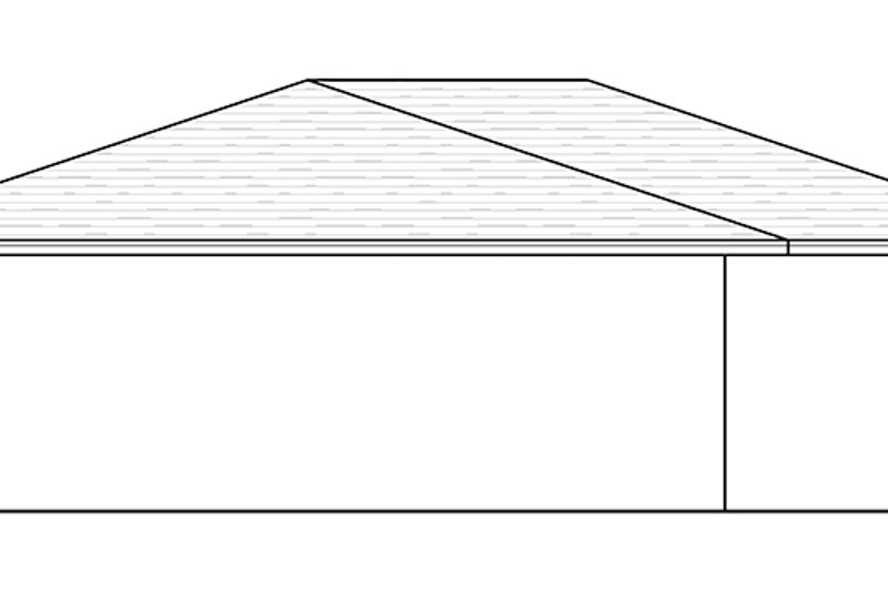 Home Plan - Exterior - Other Elevation for Ranch House Plan #1058-74 - 2 bed, 1 bath